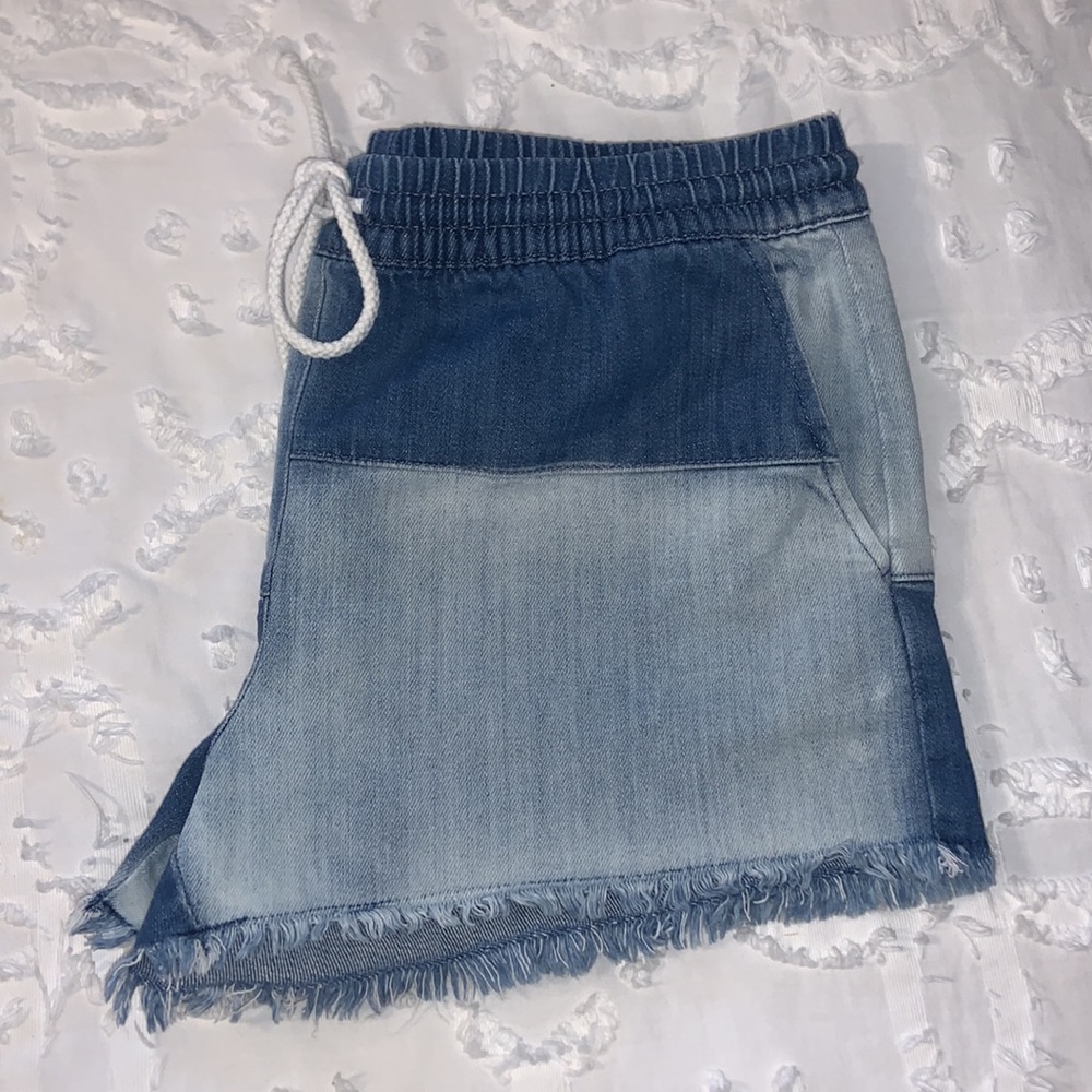 Patchwork AE shorts